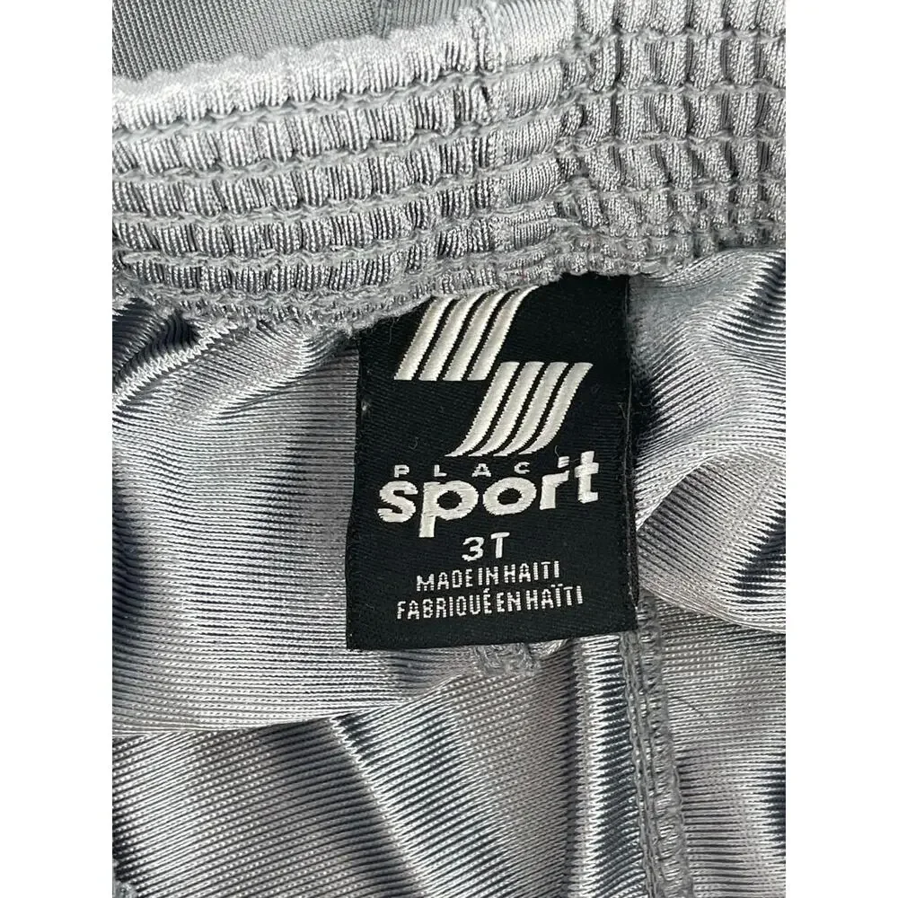 The Children's Place Boys Gray Athletic Basketball Running Shorts Size 3T
